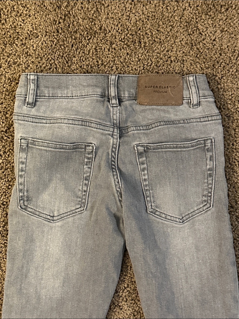 Zara Light Blue Distressed Kids Jeans - Picture 3 of 8